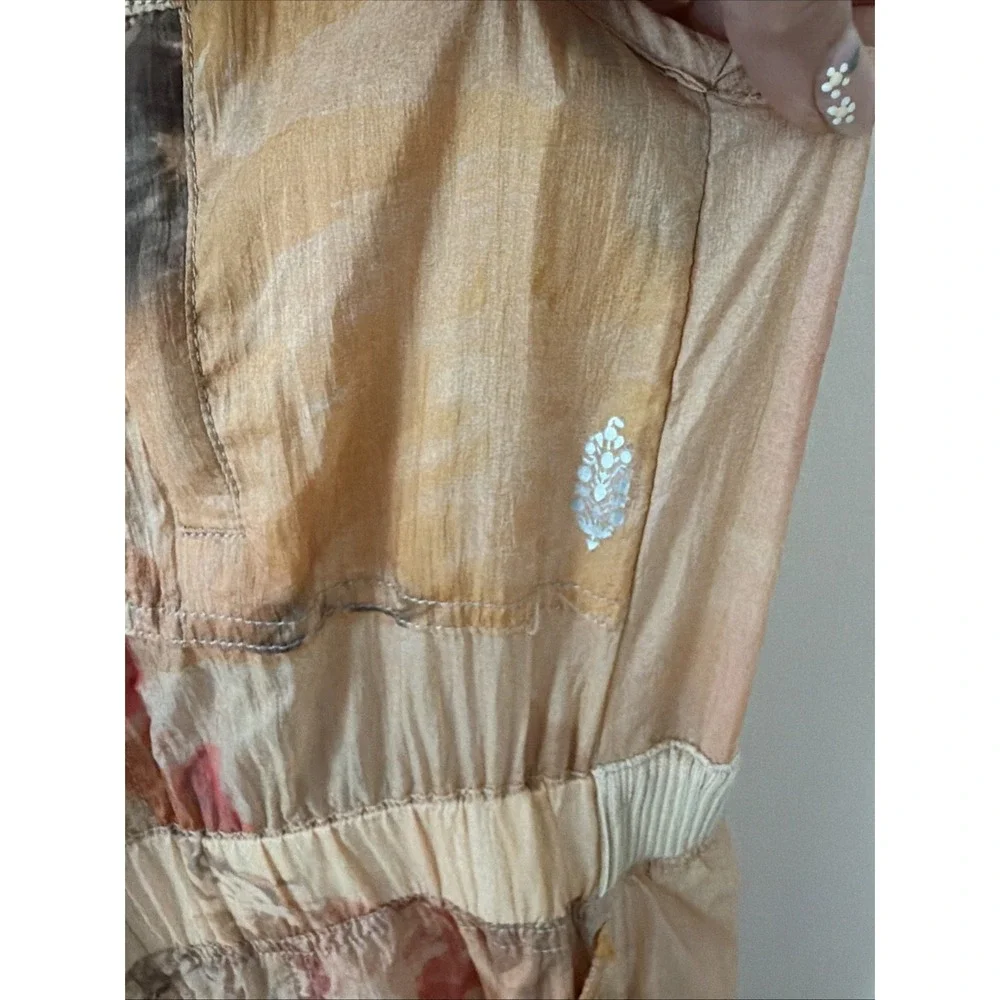 Free People Movement Colorburst One Piece Jumpsuit Oasis‎ XS NWT Active Romper